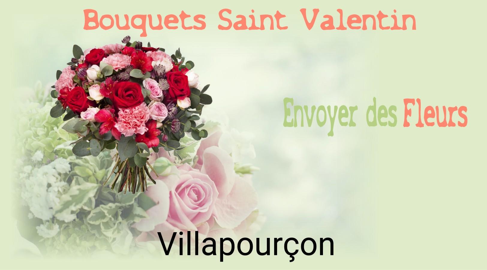 Roses de Saint-Valentin livrées à Villapourçon